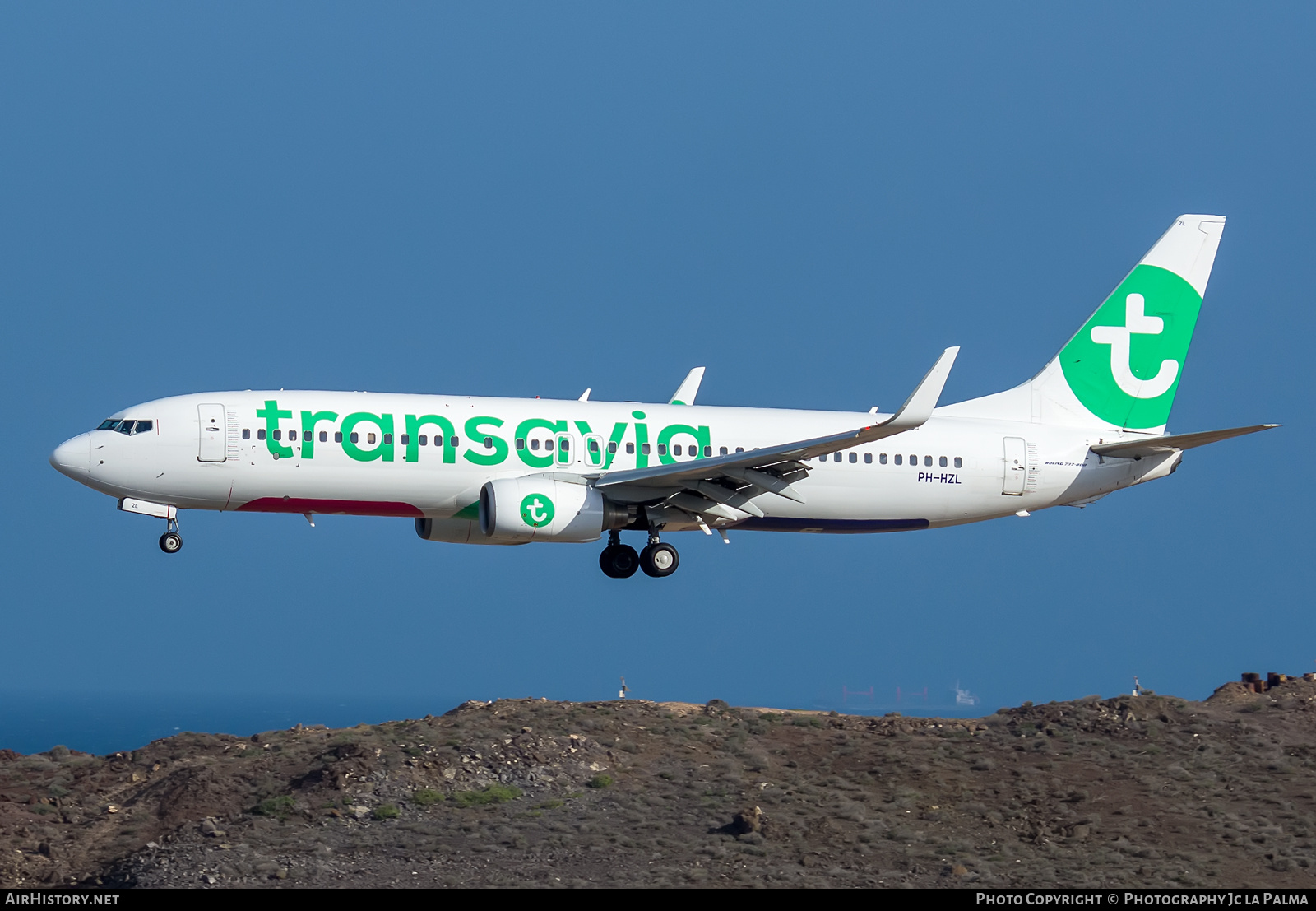 Aircraft Photo of PH-HZL | Boeing 737-8K2 | Transavia | AirHistory.net #507579