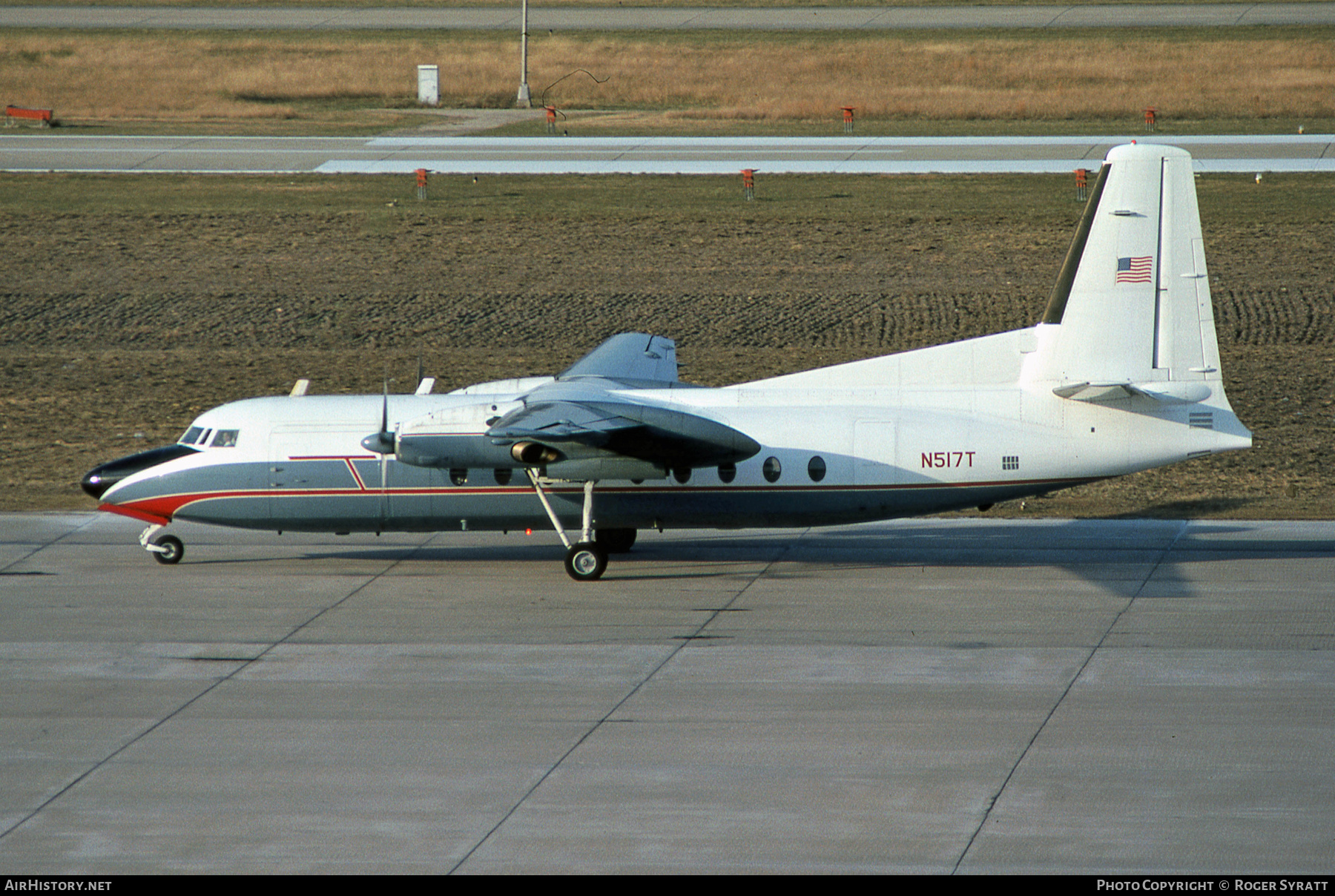 Aircraft Photo of N517T | Fairchild F-27J | Tenneco | AirHistory.net #507608