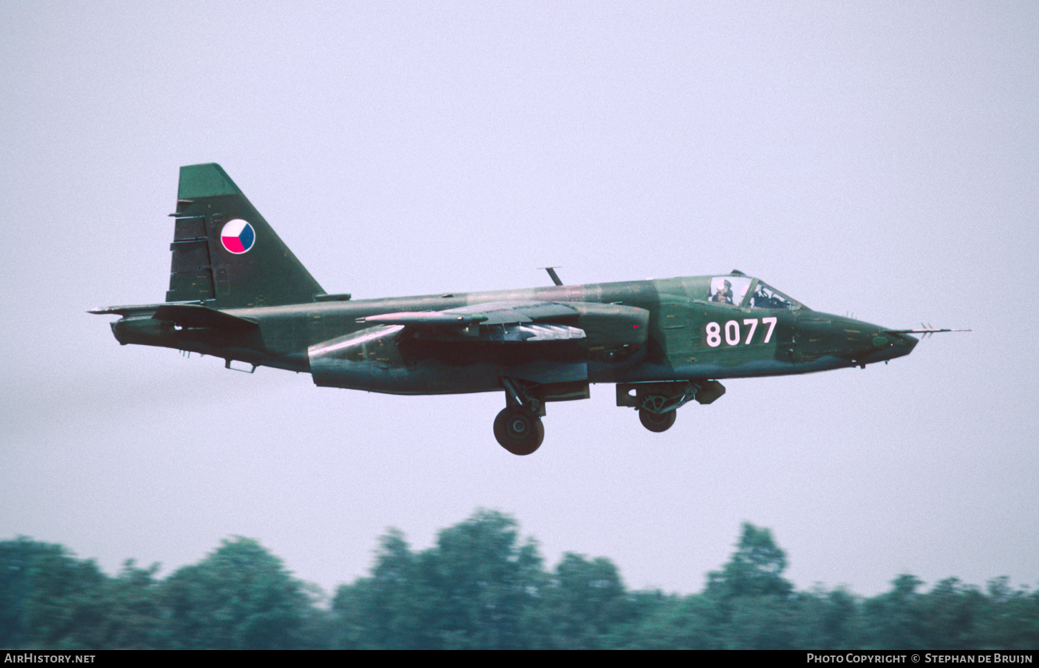 Aircraft Photo of 8077 | Sukhoi Su-25K | Czechia - Air Force | AirHistory.net #507625