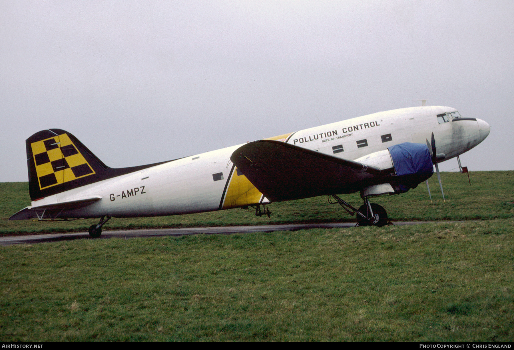 Aircraft Photo of G-AMPZ | Douglas C-47B Dakota Mk.4 | Department of Transport - Pollution Control | AirHistory.net #507633