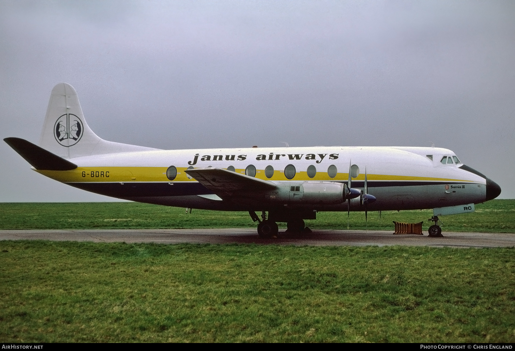Aircraft Photo of G-BDRC | Vickers 724 Viscount | Janus Airways | AirHistory.net #507636