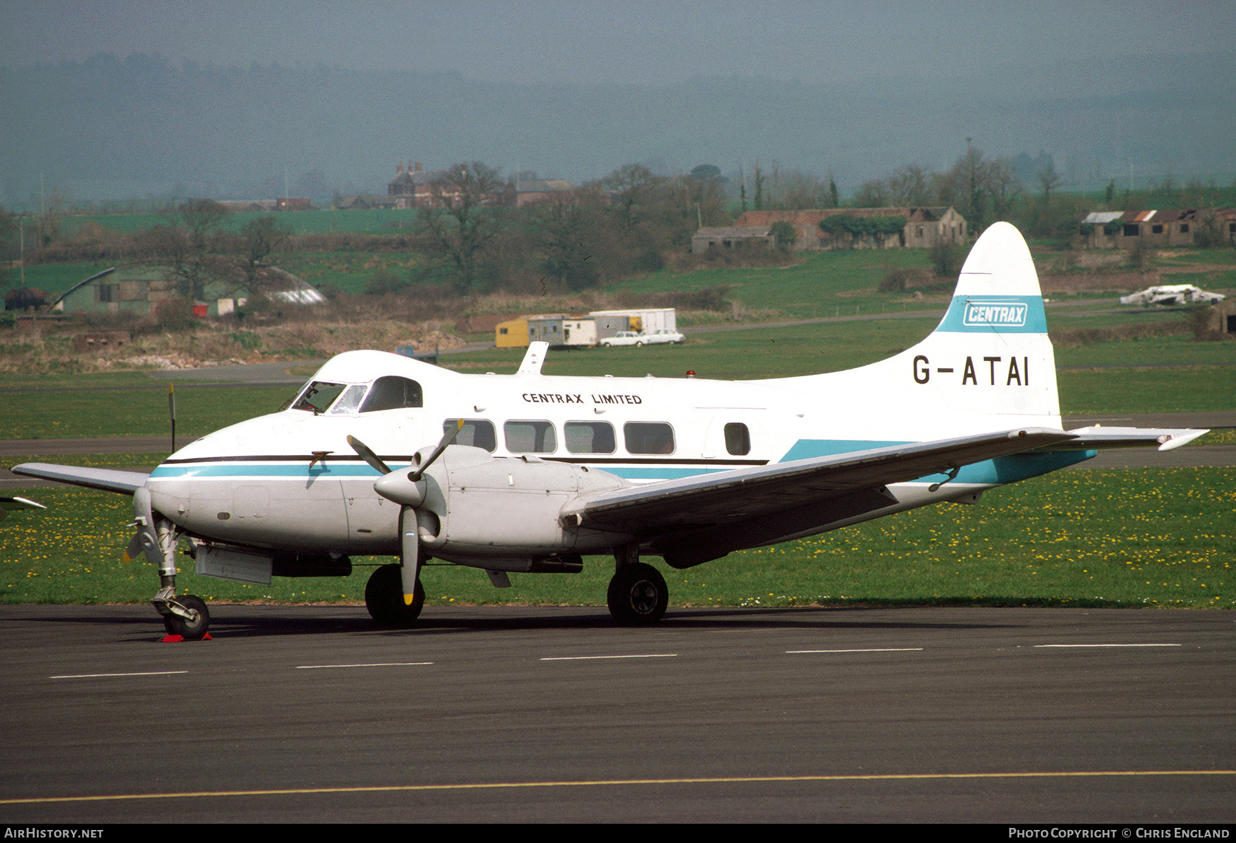 Aircraft Photo of G-ATAI | De Havilland D.H. 104 Dove 8 | Centrax | AirHistory.net #507637