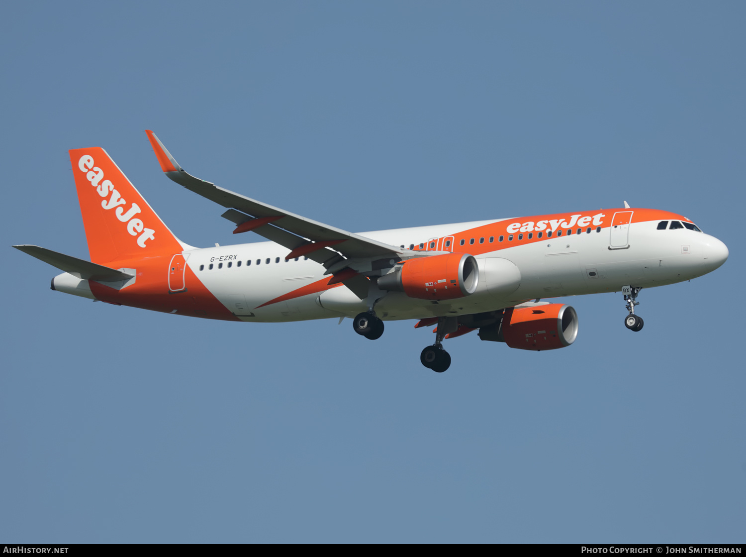 Aircraft Photo of G-EZRX | Airbus A320-214 | EasyJet | AirHistory.net #507638