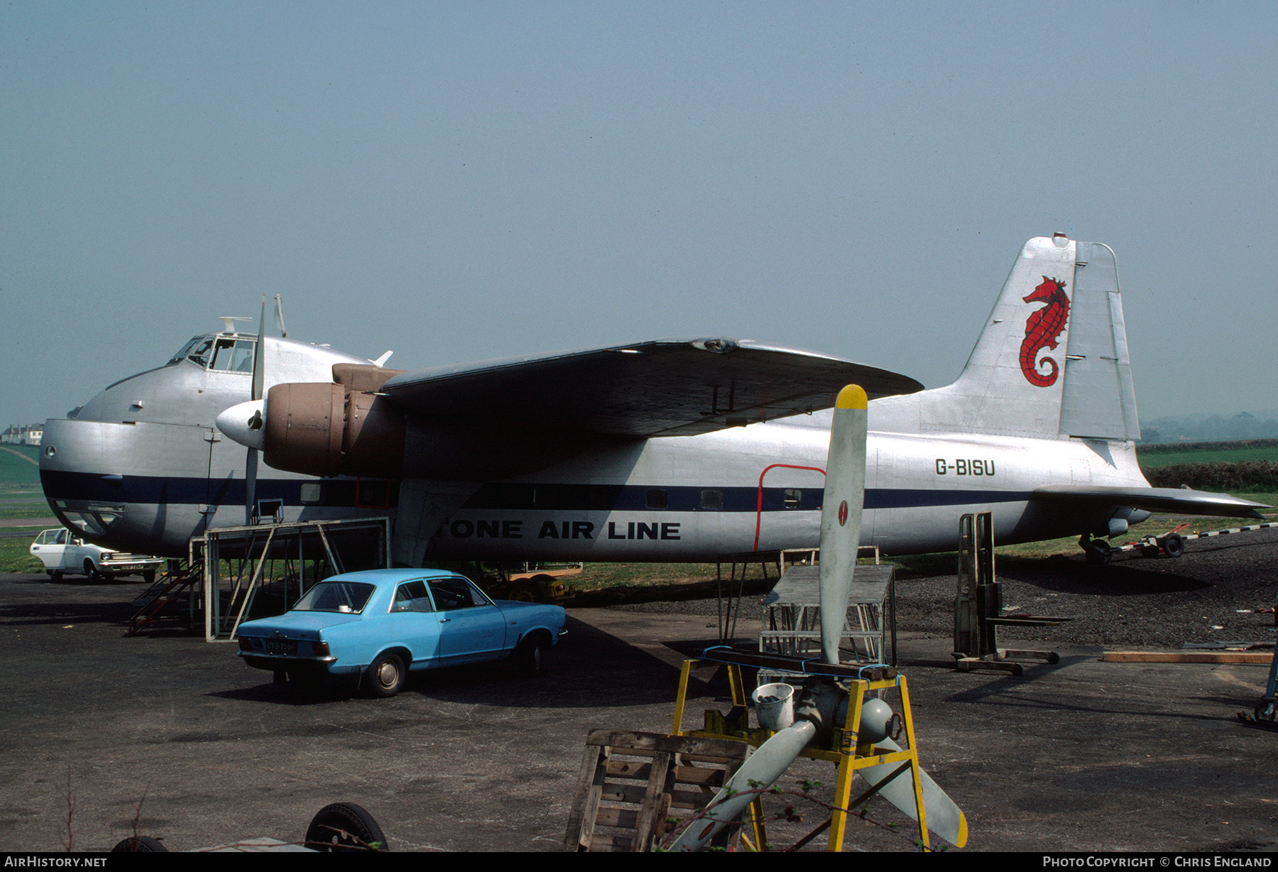 Aircraft Photo of G-BISU | Bristol 170 Freighter Mk31 | Instone Air Line | AirHistory.net #507639