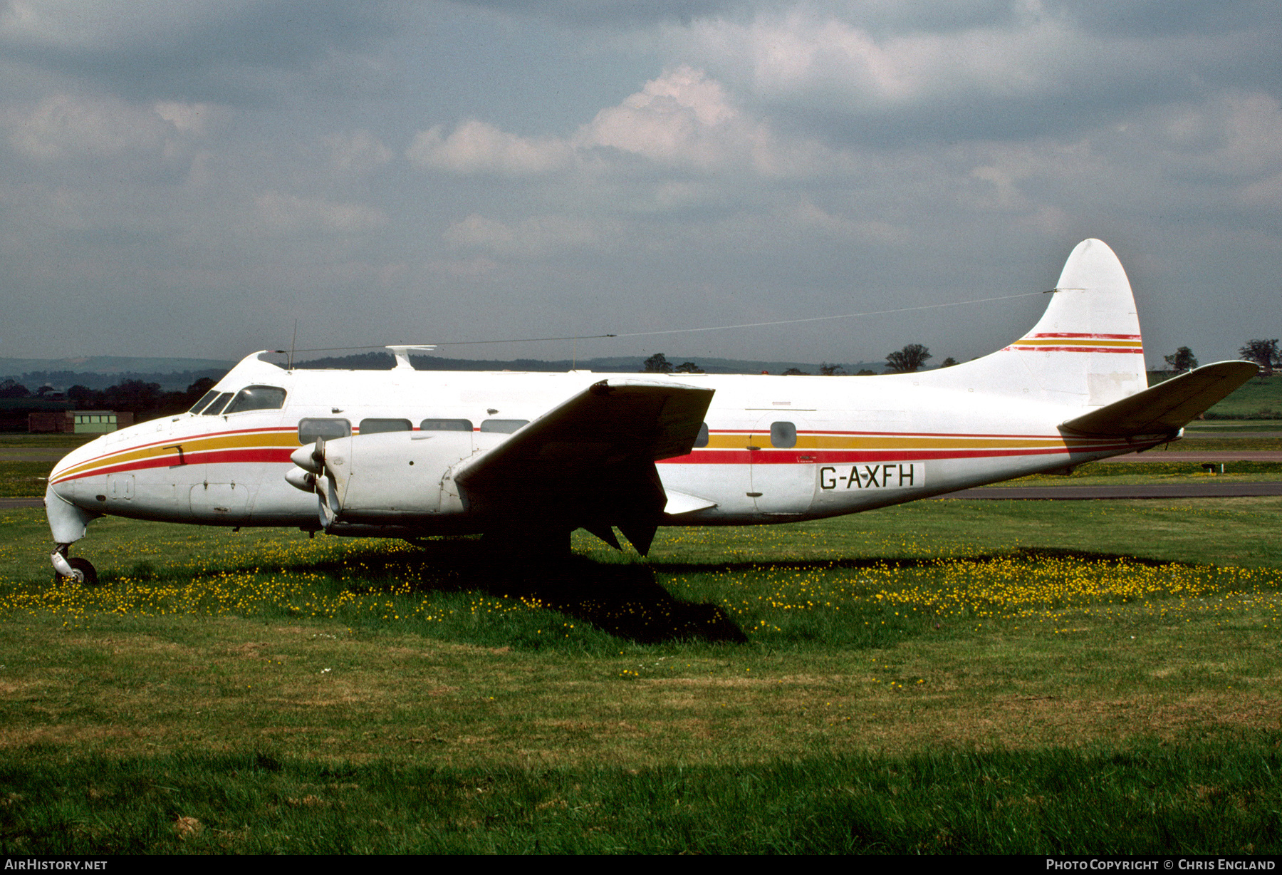 Aircraft Photo of G-AXFH | De Havilland D.H. 114 Heron 1 | AirHistory.net #507642