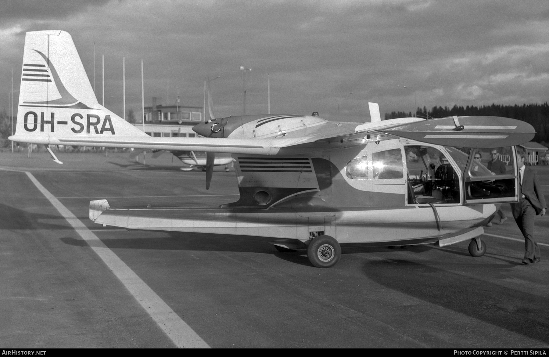 Aircraft Photo of OH-SRA | SIAI-Marchetti FN-333 Riviera | AirHistory.net #507646