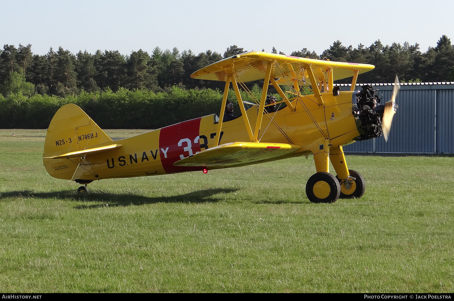 Aircraft Photo of N746BJ | Boeing N2S-3 Kaydet (B75N1) | USA - Navy | AirHistory.net #507648