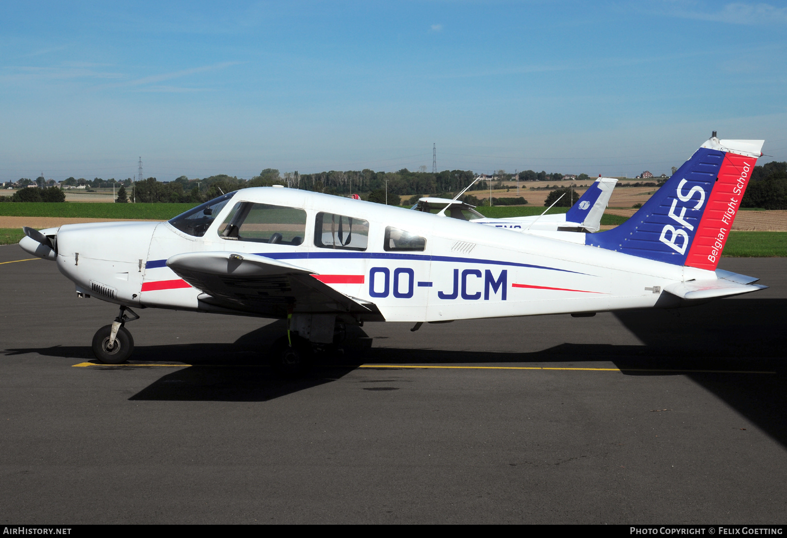 Aircraft Photo of OO-JCM | Piper PA-28-181 Archer II | BFS - Belgian Flight School | AirHistory.net #507667
