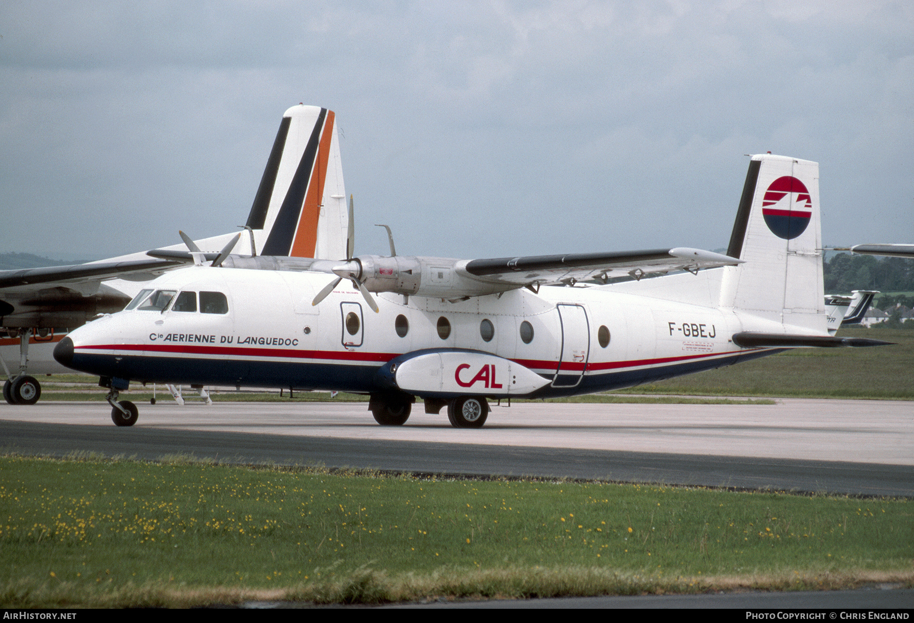 Aircraft Photo of F-GBEJ | Nord 262B-11 | Compagnie Aérienne du Languedoc | AirHistory.net #507694