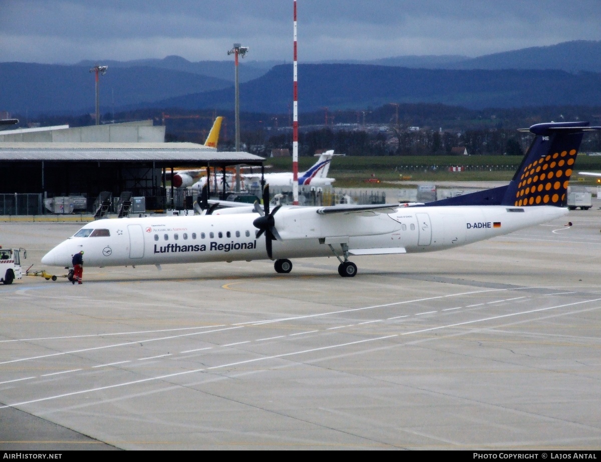 Aircraft Photo of D-ADHE | Bombardier DHC-8-402 Dash 8 | Team Lufthansa | AirHistory.net #507701