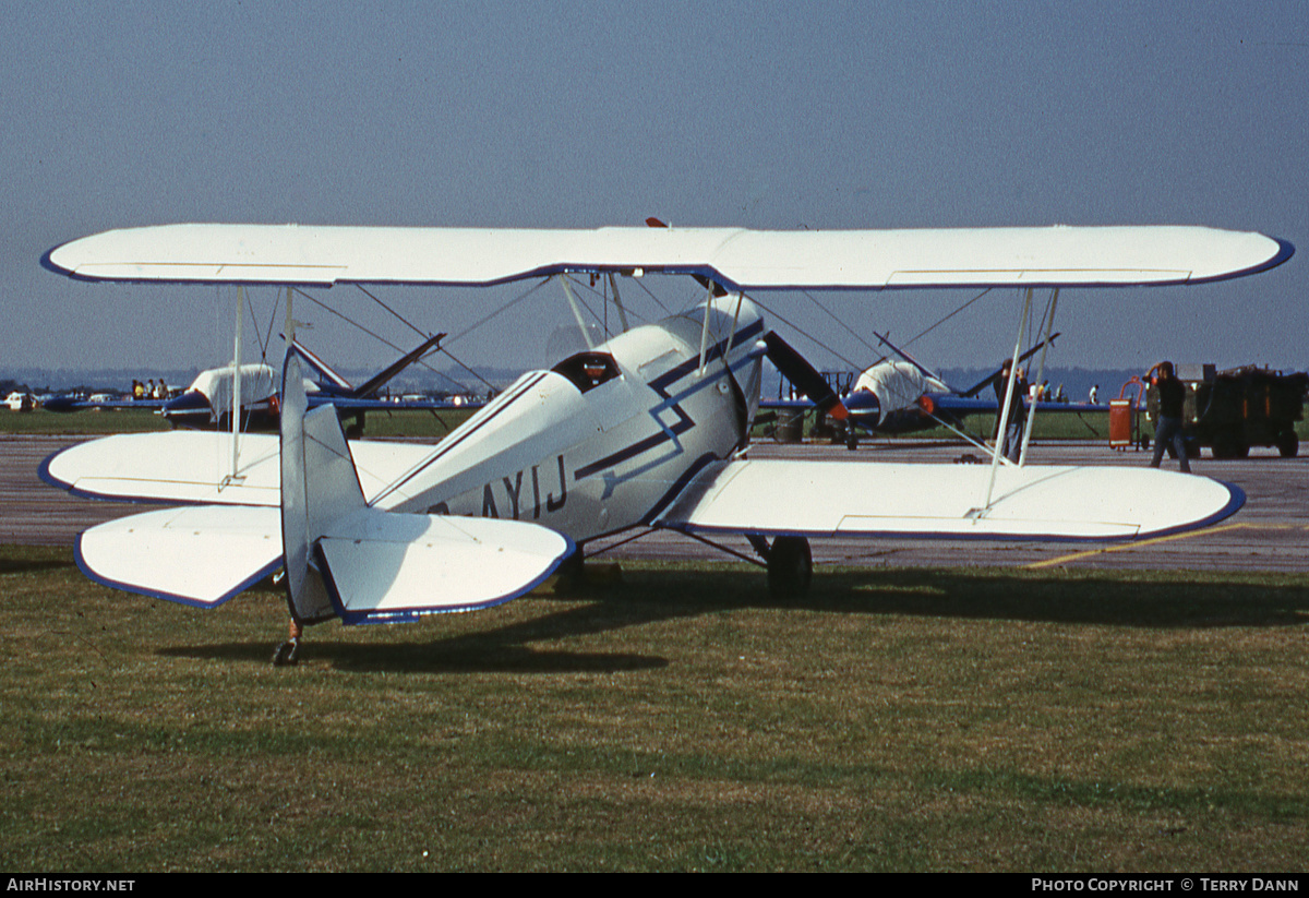 Aircraft Photo of G-AYIJ | Stampe-Vertongen SV-4B | AirHistory.net #507715