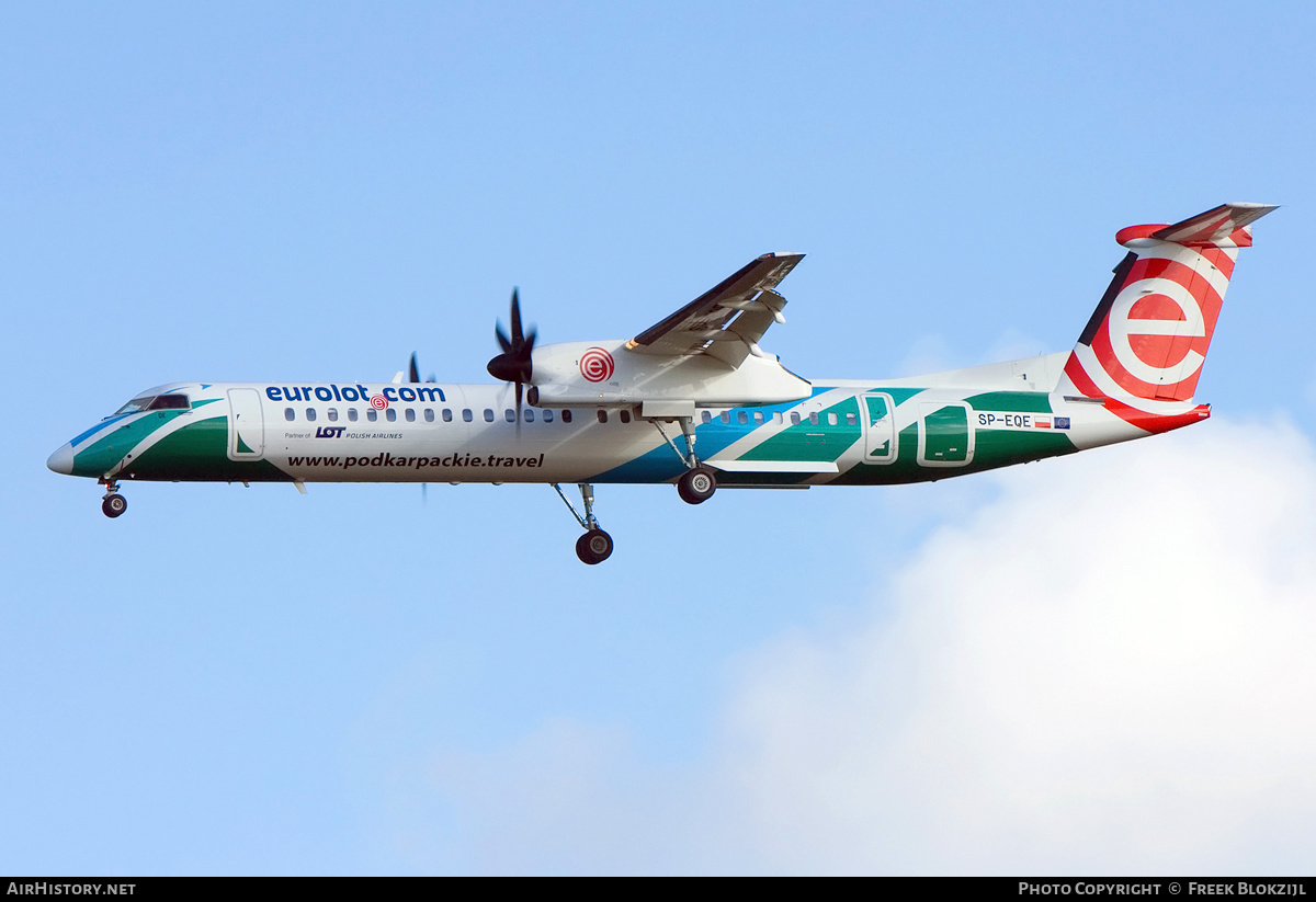 Aircraft Photo of SP-EQE | Bombardier DHC-8-402 Dash 8 | EuroLOT | AirHistory.net #507716