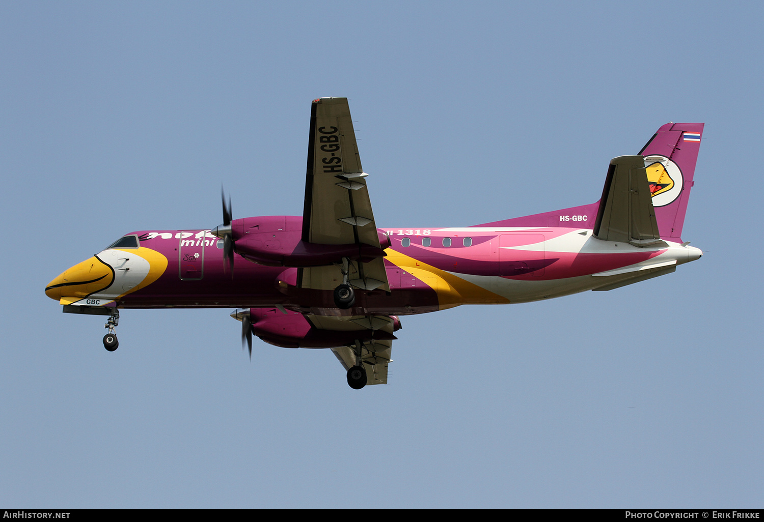 Aircraft Photo of HS-GBC | Saab 340B/Plus | Nok Mini | AirHistory.net #507718