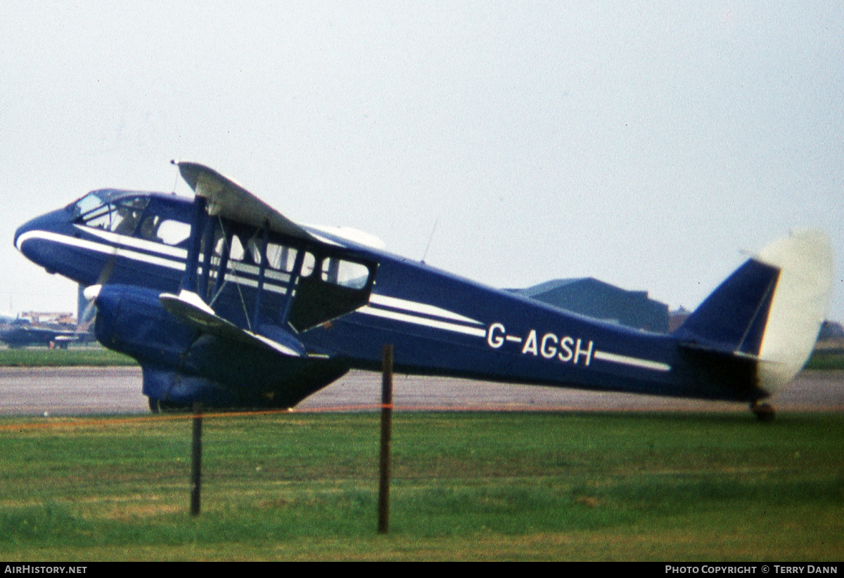Aircraft Photo of G-AGSH | De Havilland D.H. 89A Dragon Rapide | AirHistory.net #507720