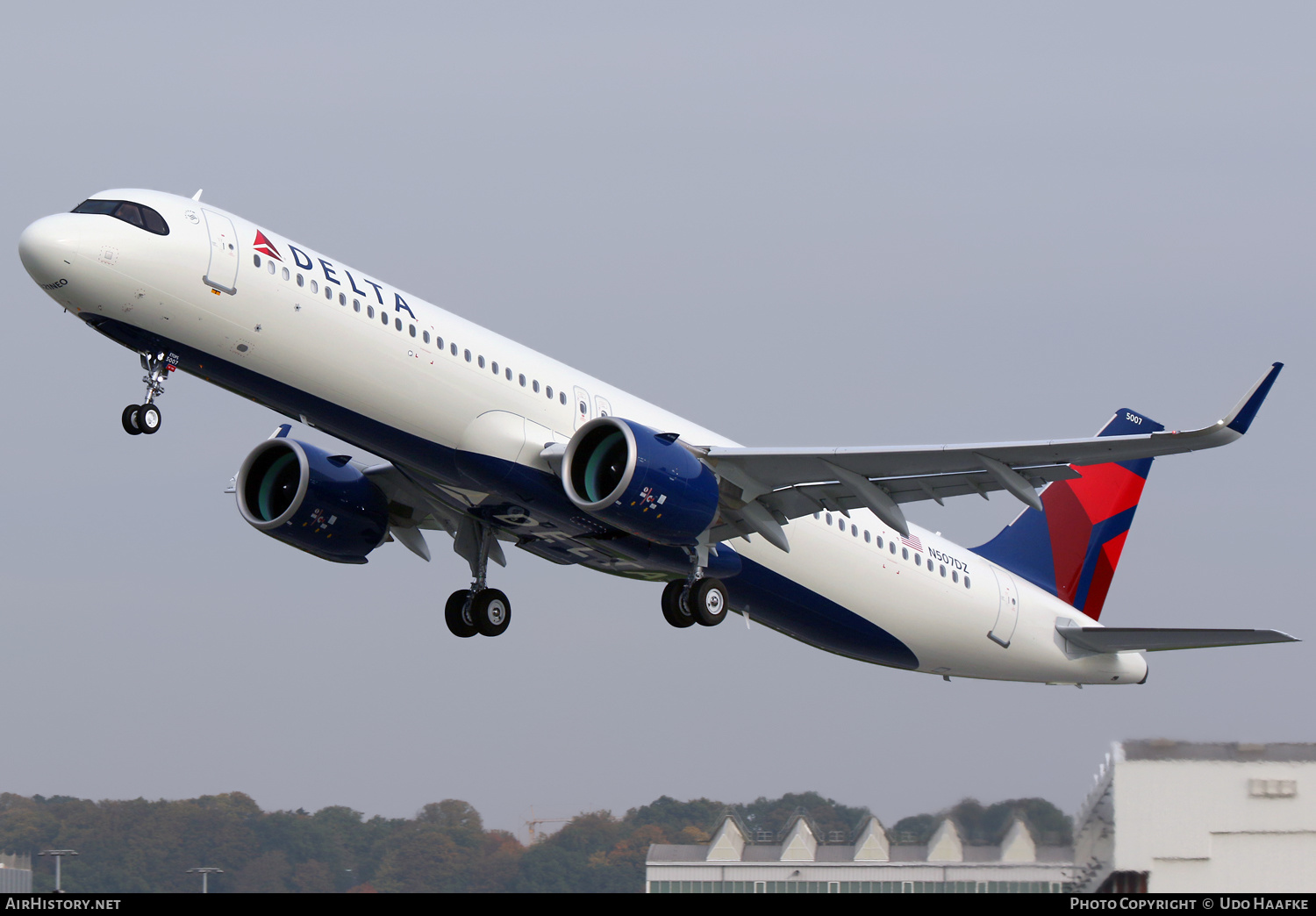 Aircraft Photo of N507DZ | Airbus A321-271NX | Delta Air Lines | AirHistory.net #507734