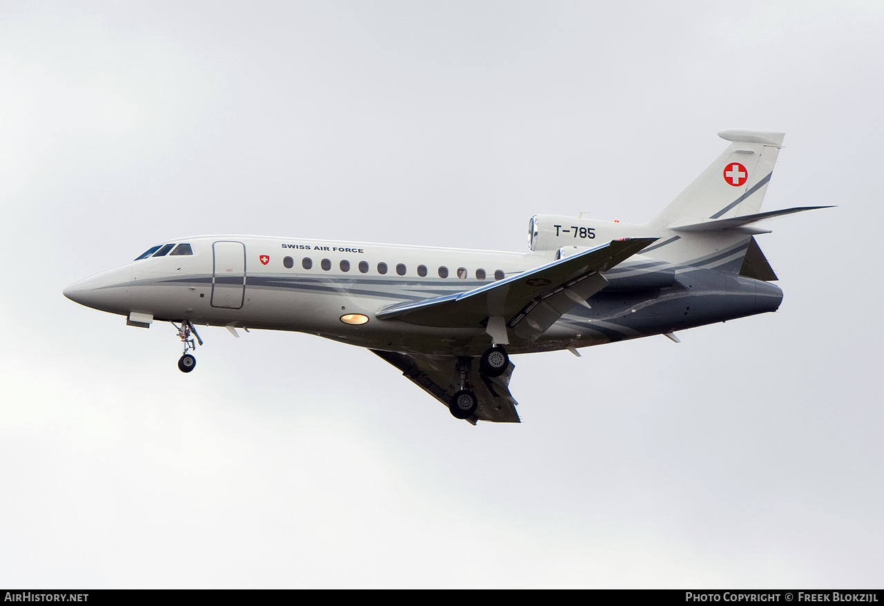 Aircraft Photo of T-785 | Dassault Falcon 900EX EASy | Switzerland - Air Force | AirHistory.net #507750