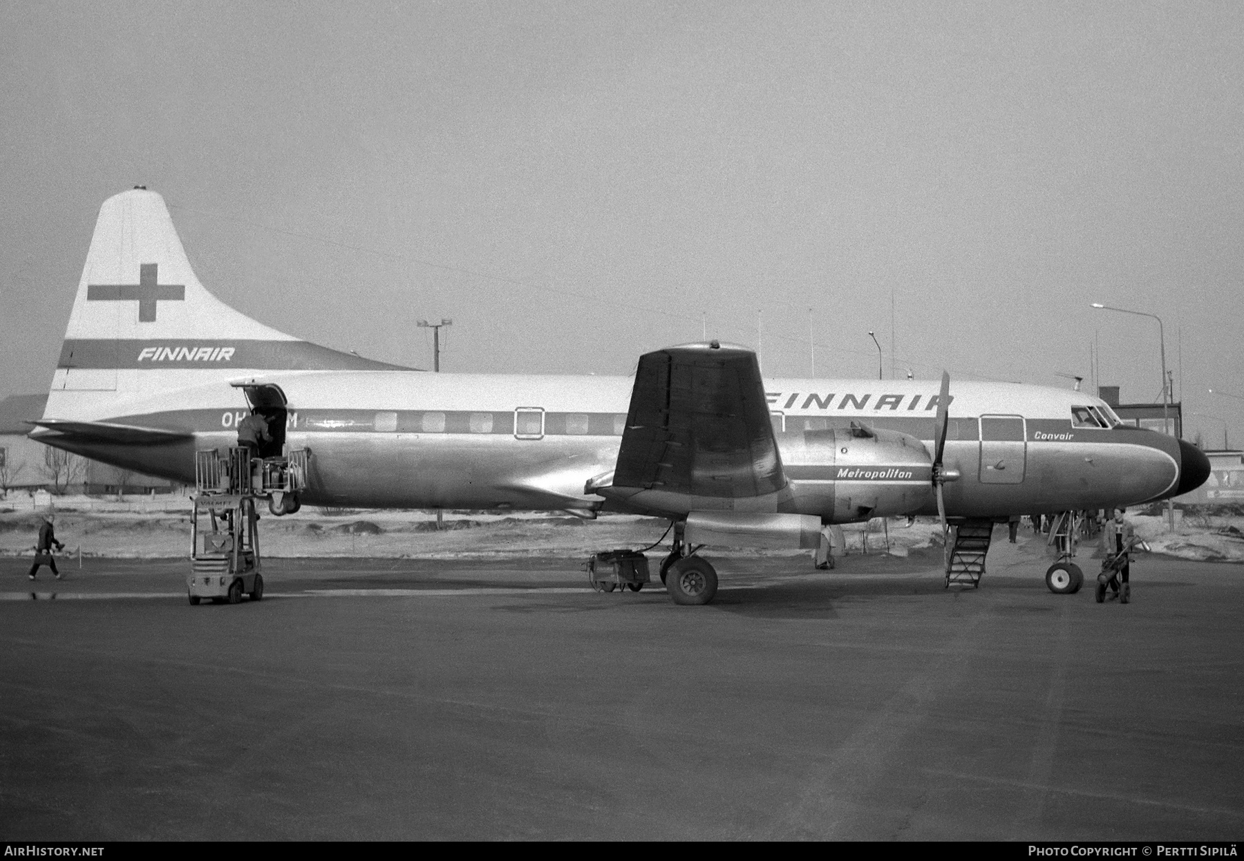 Aircraft Photo of OH-VKM | Convair 440-98 Metropolitan | Finnair | AirHistory.net #507755