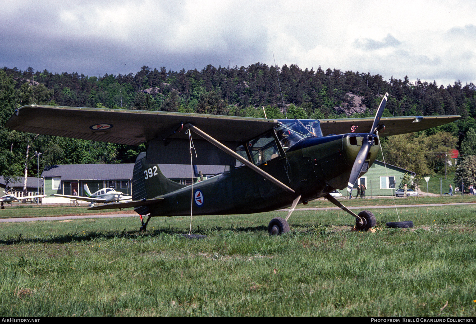 Aircraft Photo of 392 | Cessna O-1A Bird Dog | Norway - Army | AirHistory.net #507761