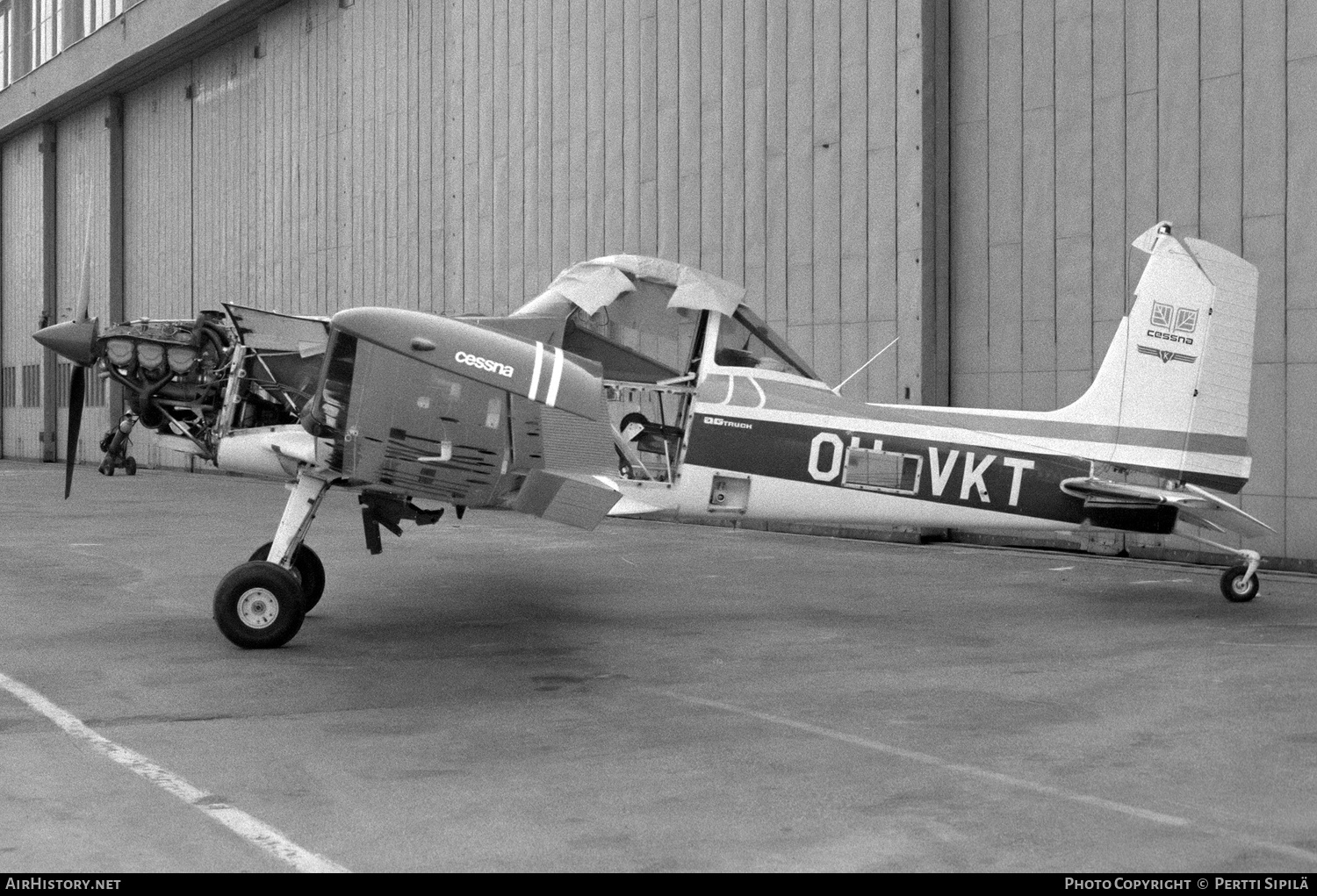 Aircraft Photo of OH-VKT | Cessna A188B AgTruck | AirHistory.net #507763