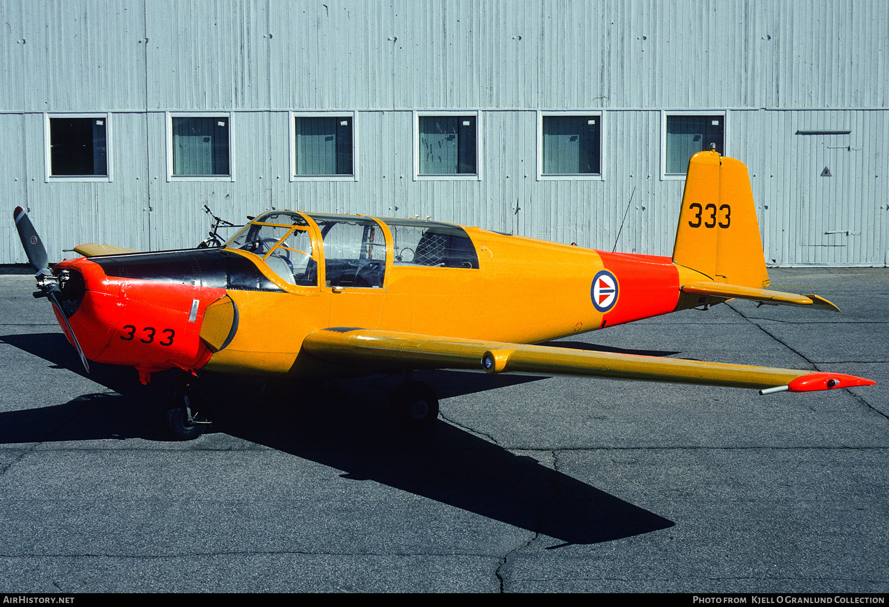 Aircraft Photo of 333 | Saab 91B-2 Safir | Norway - Air Force | AirHistory.net #507766