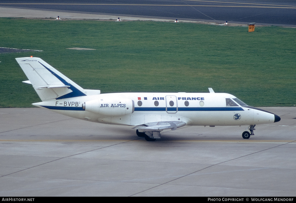 Aircraft Photo of F-BVPB | Aerospatiale SN-601 Corvette 100 | Air France | AirHistory.net #507772