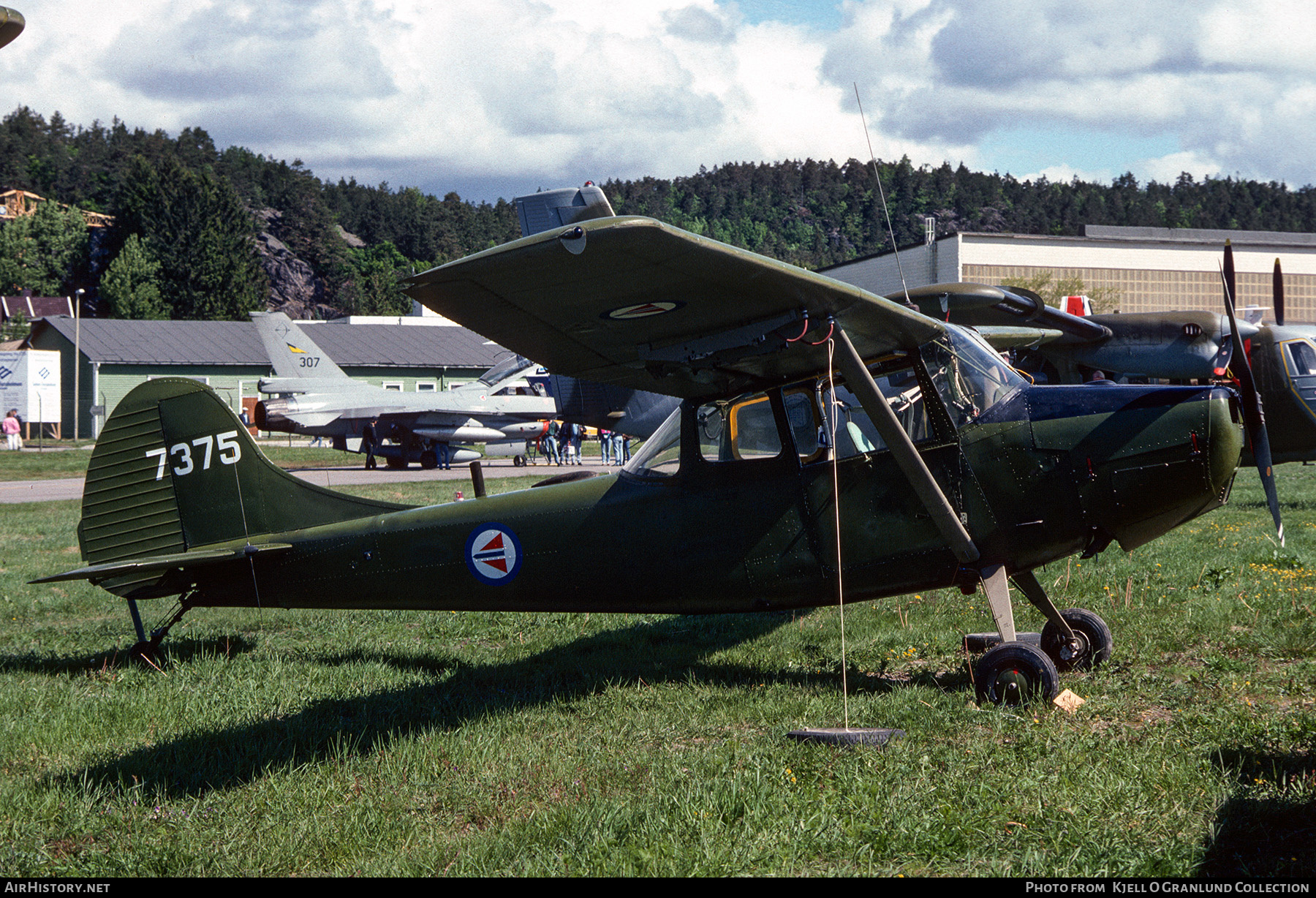 Aircraft Photo of 7375 | Cessna O-1A Bird Dog (305A/L-19A) | Norway - Army | AirHistory.net #507773
