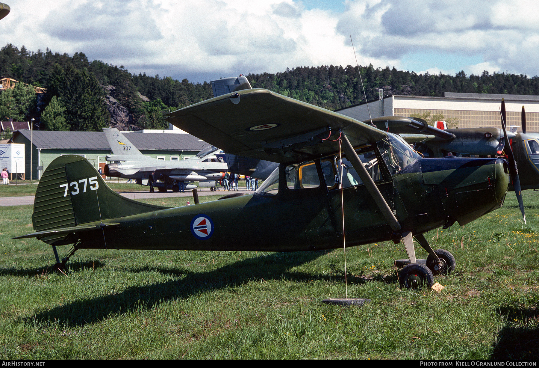 Aircraft Photo of 7375 | Cessna O-1A Bird Dog | Norway - Army | AirHistory.net #507773