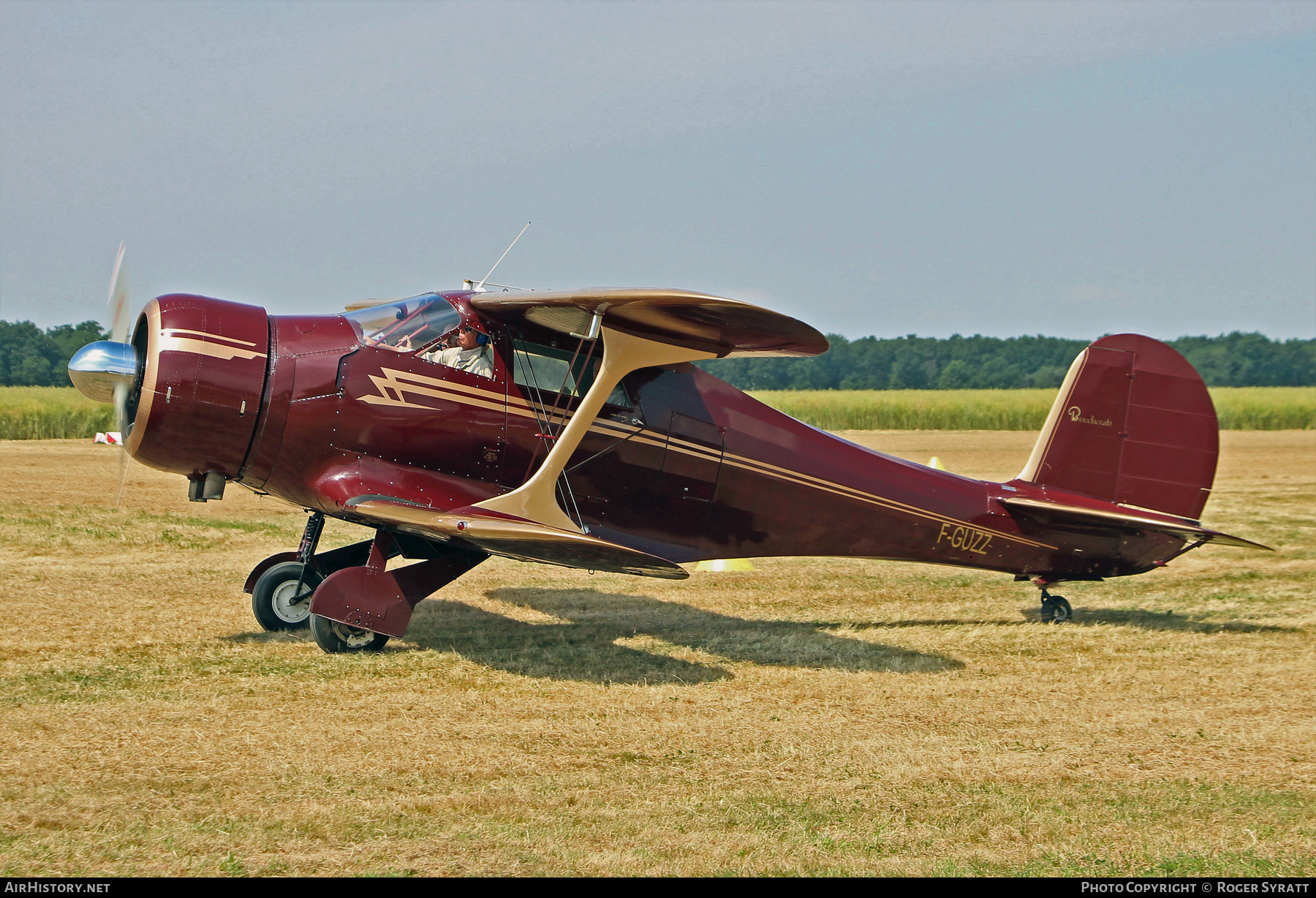 Aircraft Photo of F-GUZZ | Beech D17S | AirHistory.net #507775