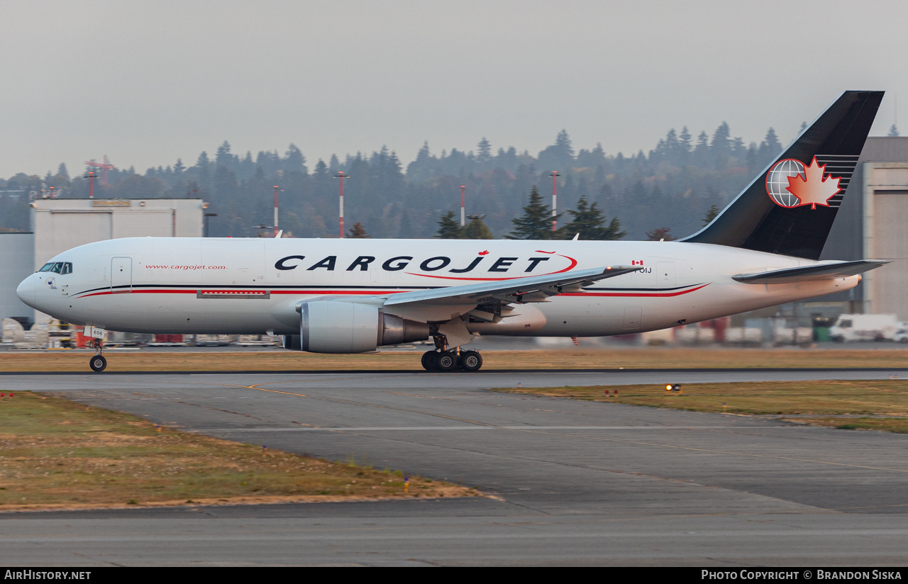 Aircraft Photo of C-FOIJ | Boeing 767-224/ER(BDSF) | Cargojet | AirHistory.net #507777
