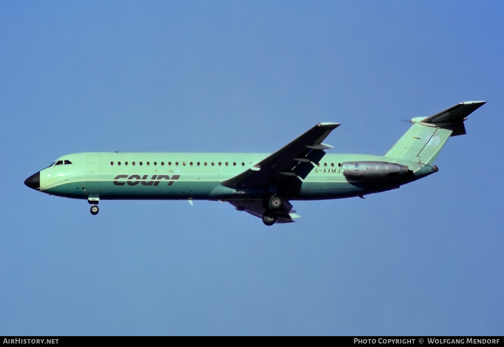 Aircraft Photo of G-AXMJ | BAC 111-518FG One-Eleven | Court Line | AirHistory.net #507779