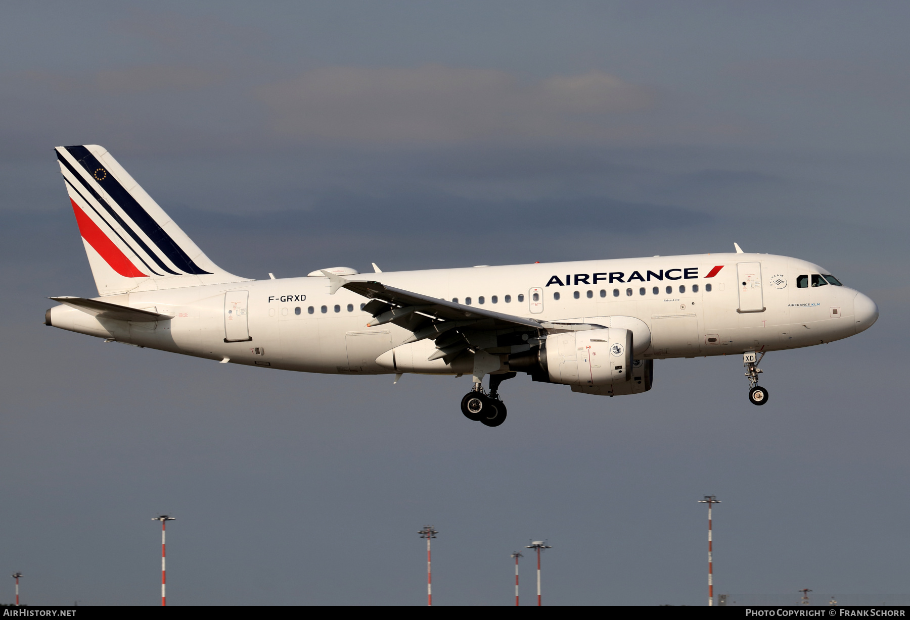 Aircraft Photo of F-GRXD | Airbus A319-111 | Air France | AirHistory.net #507793