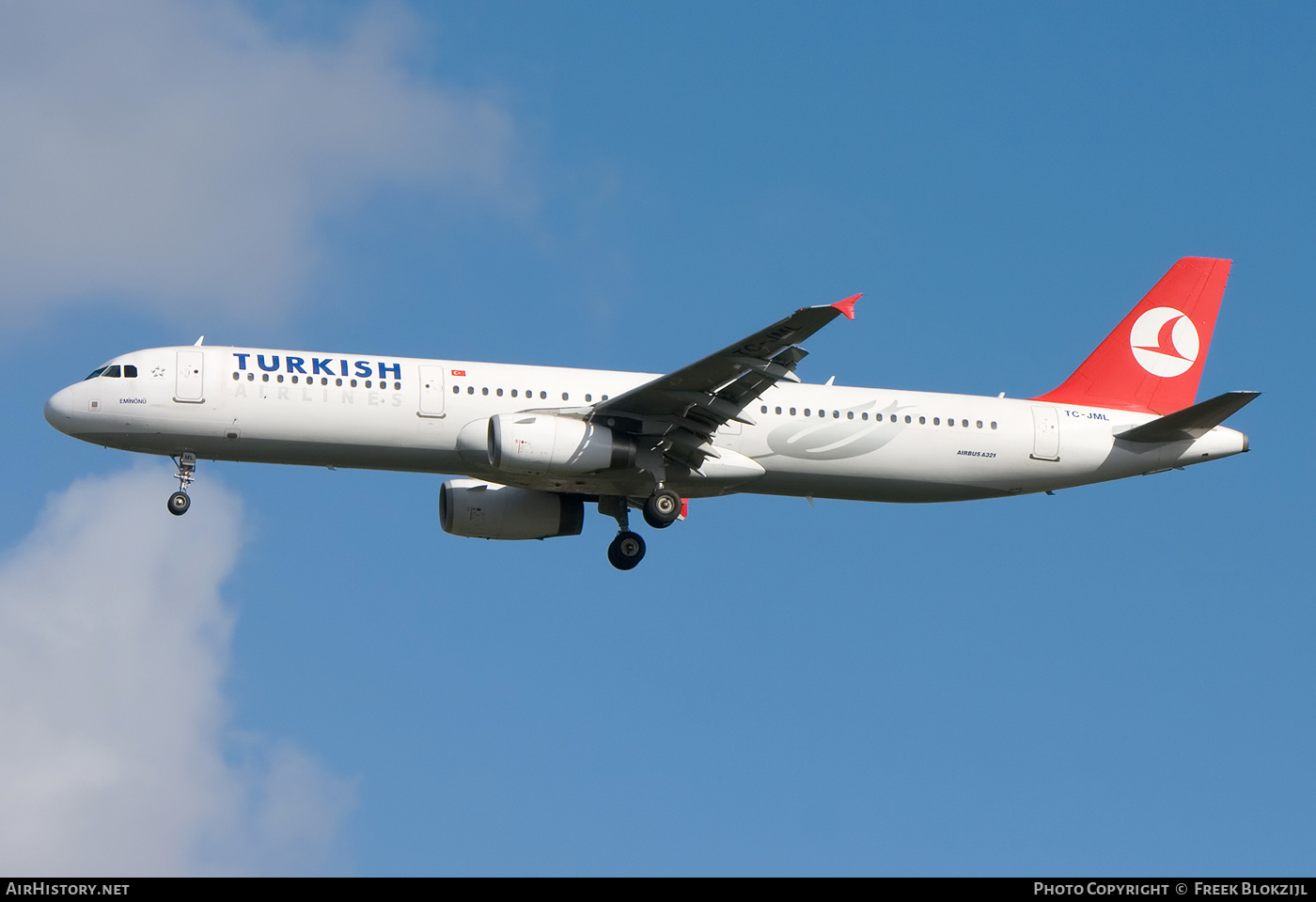 Aircraft Photo of TC-JML | Airbus A321-231 | Turkish Airlines | AirHistory.net #507801