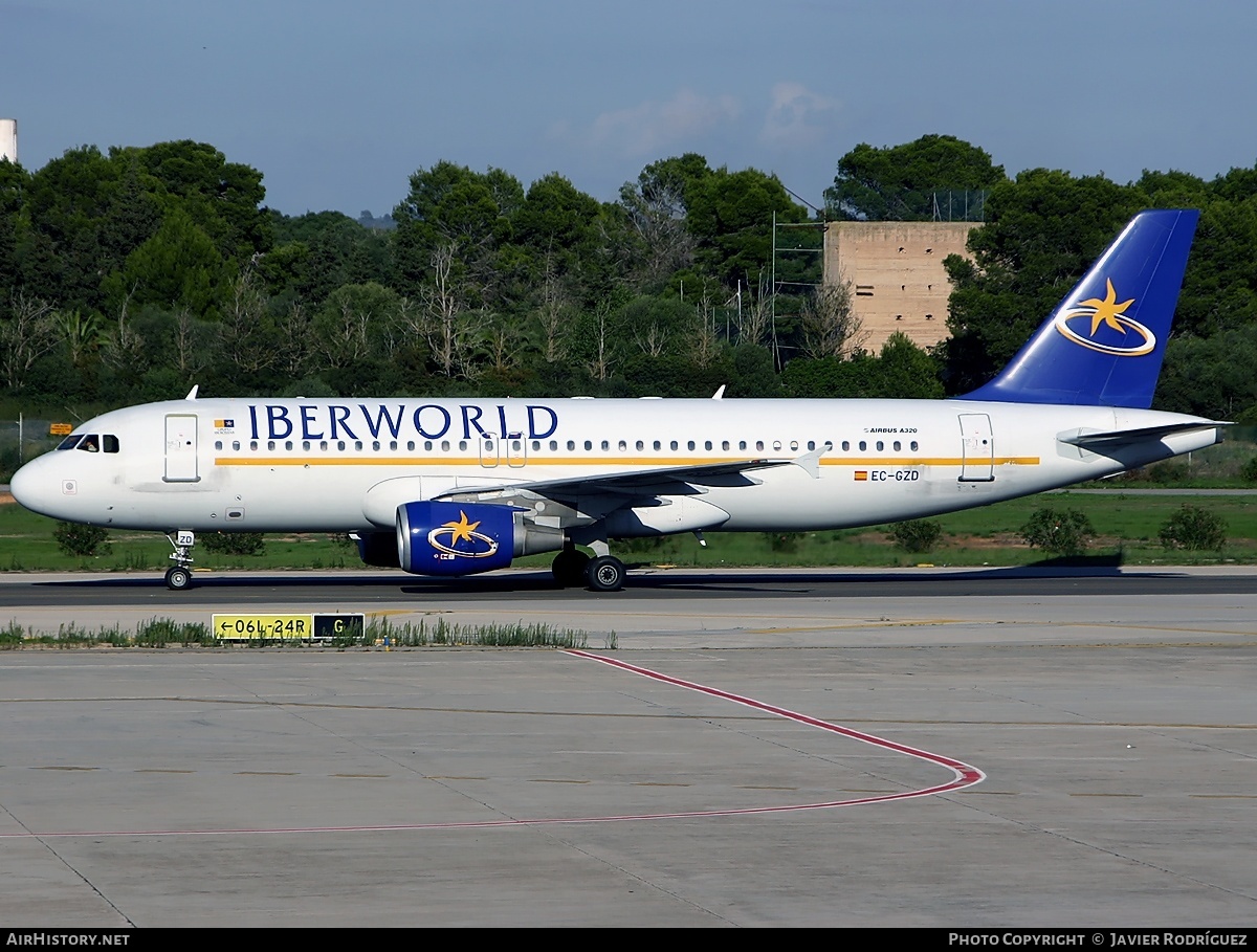Aircraft Photo of EC-GZD | Airbus A320-214 | Iberworld Airlines | AirHistory.net #507804