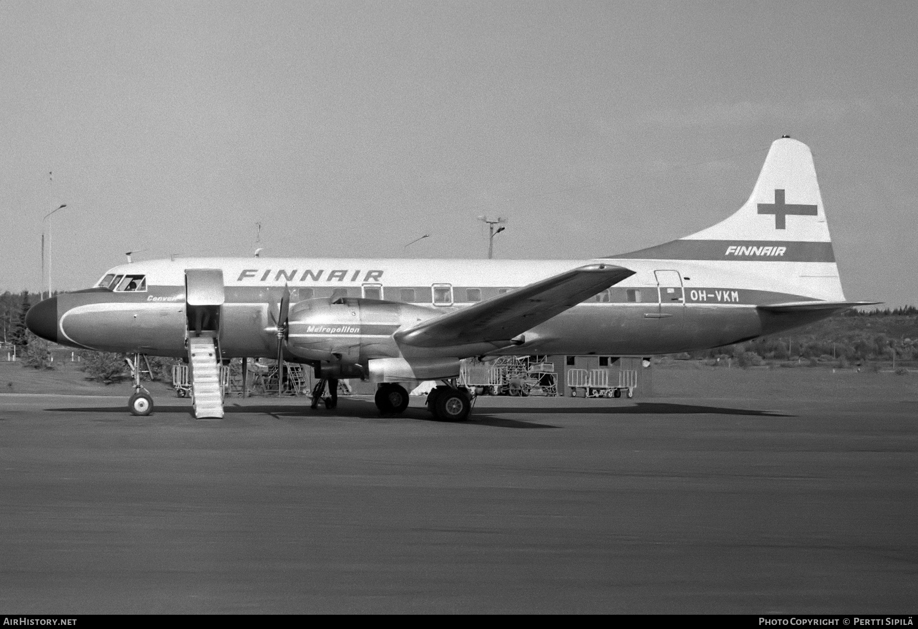 Aircraft Photo of OH-VKM | Convair 440-98 Metropolitan | Finnair | AirHistory.net #507808