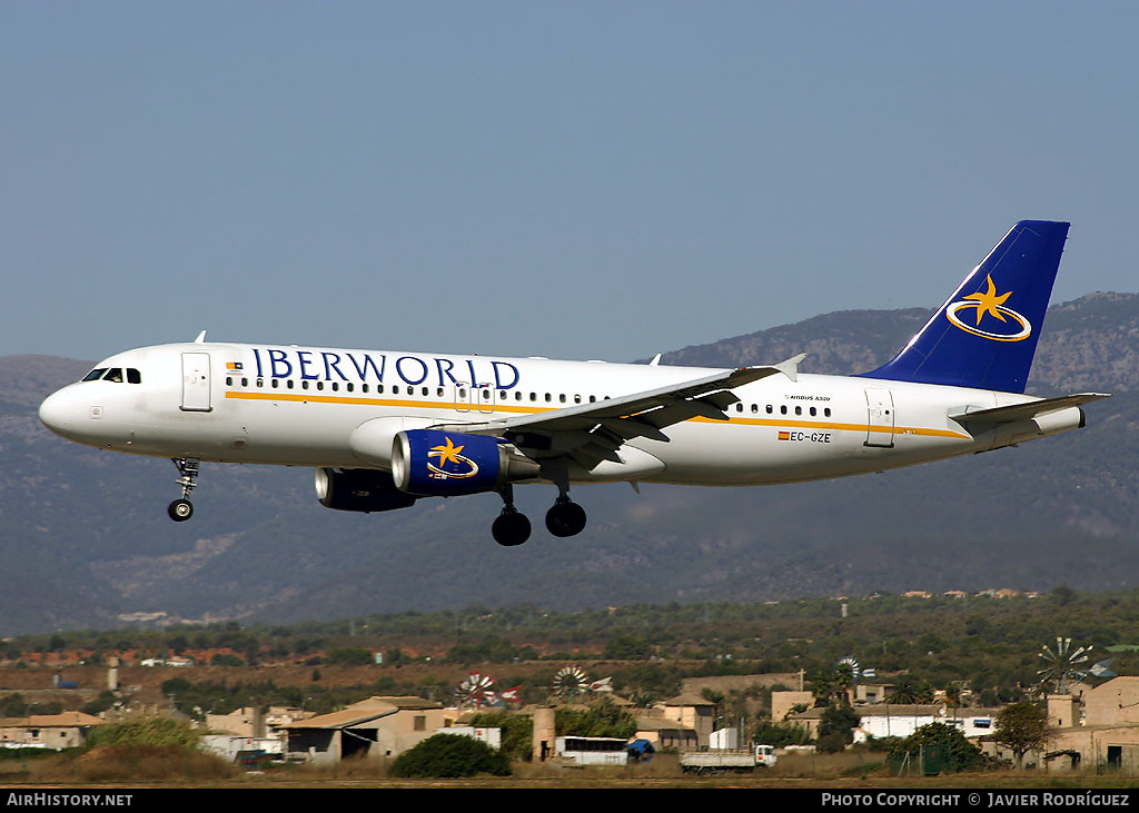 Aircraft Photo of EC-GZE | Airbus A320-214 | Iberworld Airlines | AirHistory.net #507818