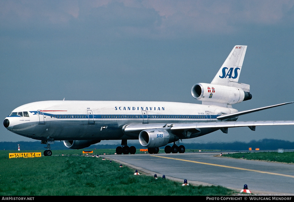 Aircraft Photo of OY-KDA | McDonnell Douglas DC-10-30 | Scandinavian Airlines - SAS | AirHistory.net #507823