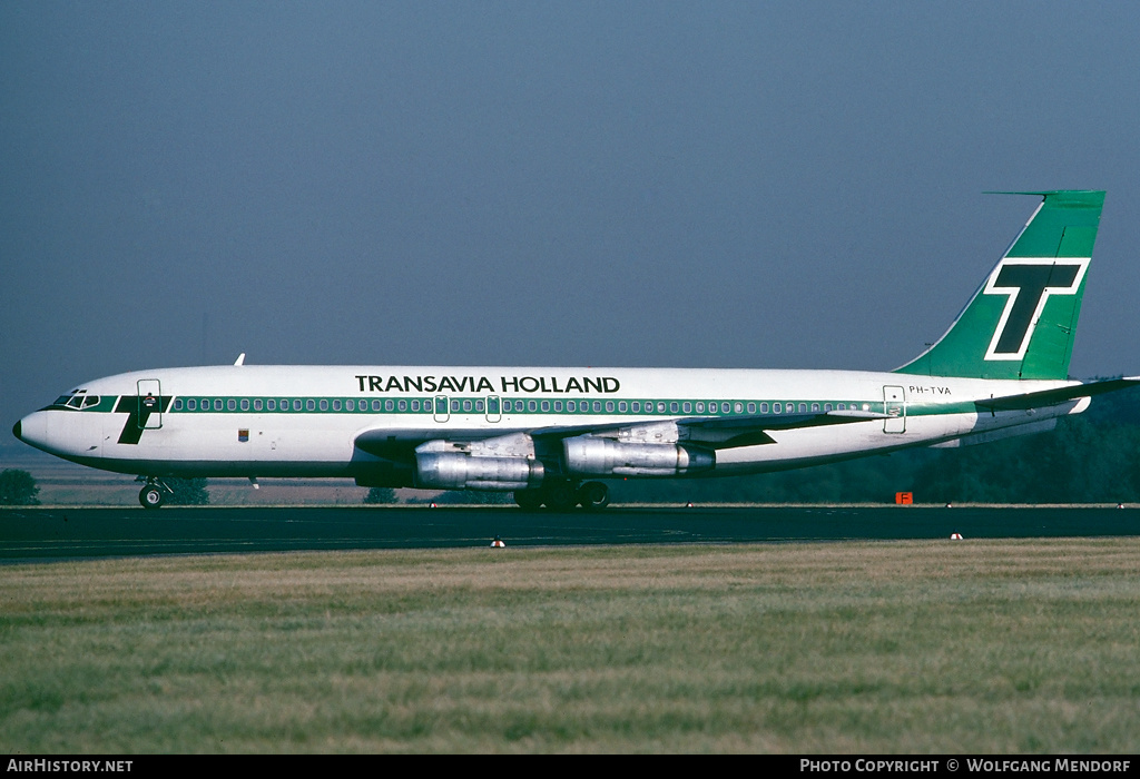 Aircraft Photo of PH-TVA | Boeing 707-123B | Transavia Holland | AirHistory.net #507831