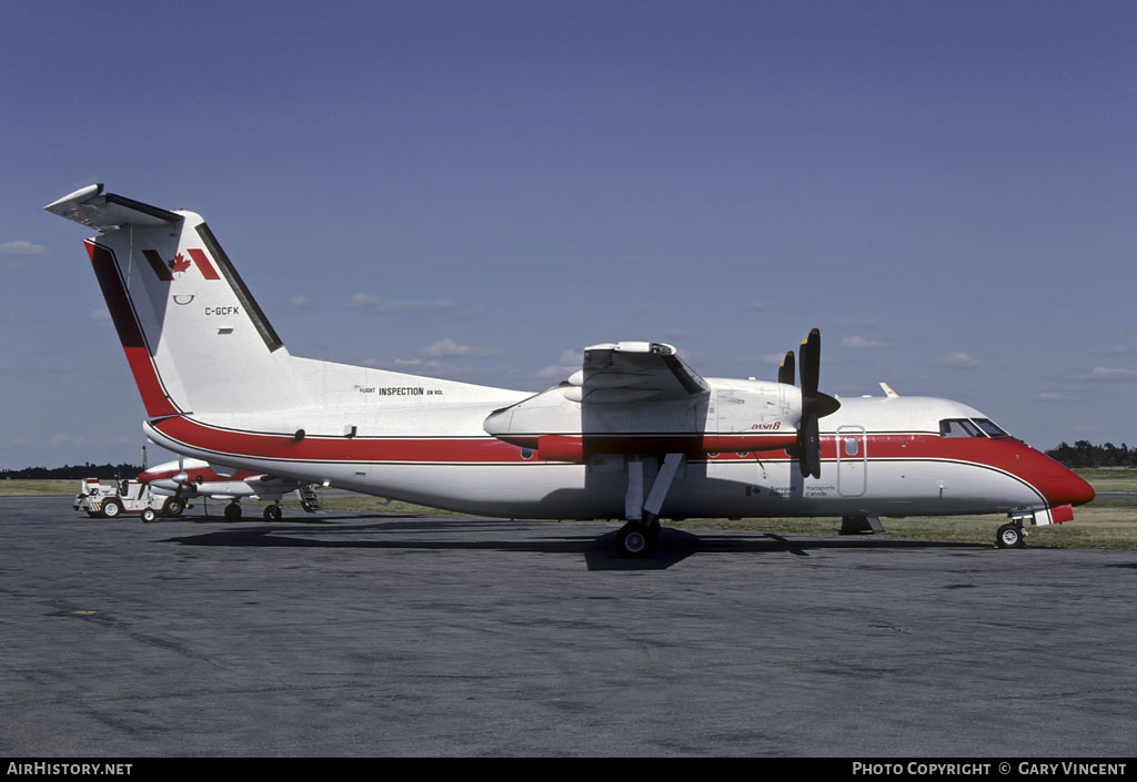 Aircraft Photo of C-GCFK | De Havilland Canada DHC-8-102 Dash 8 | Transport Canada | AirHistory.net #507855