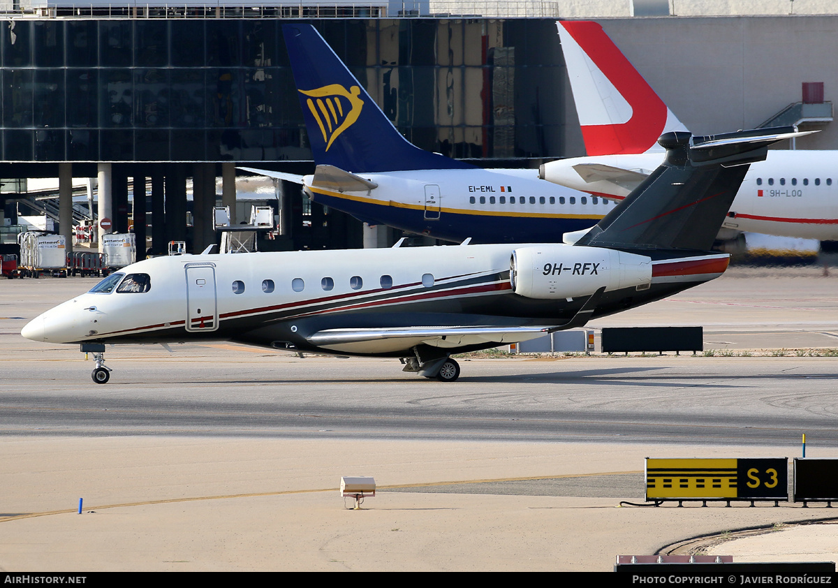 Aircraft Photo of 9H-RFX | Embraer EMB-550 Legacy 500 | AirHistory.net #507856