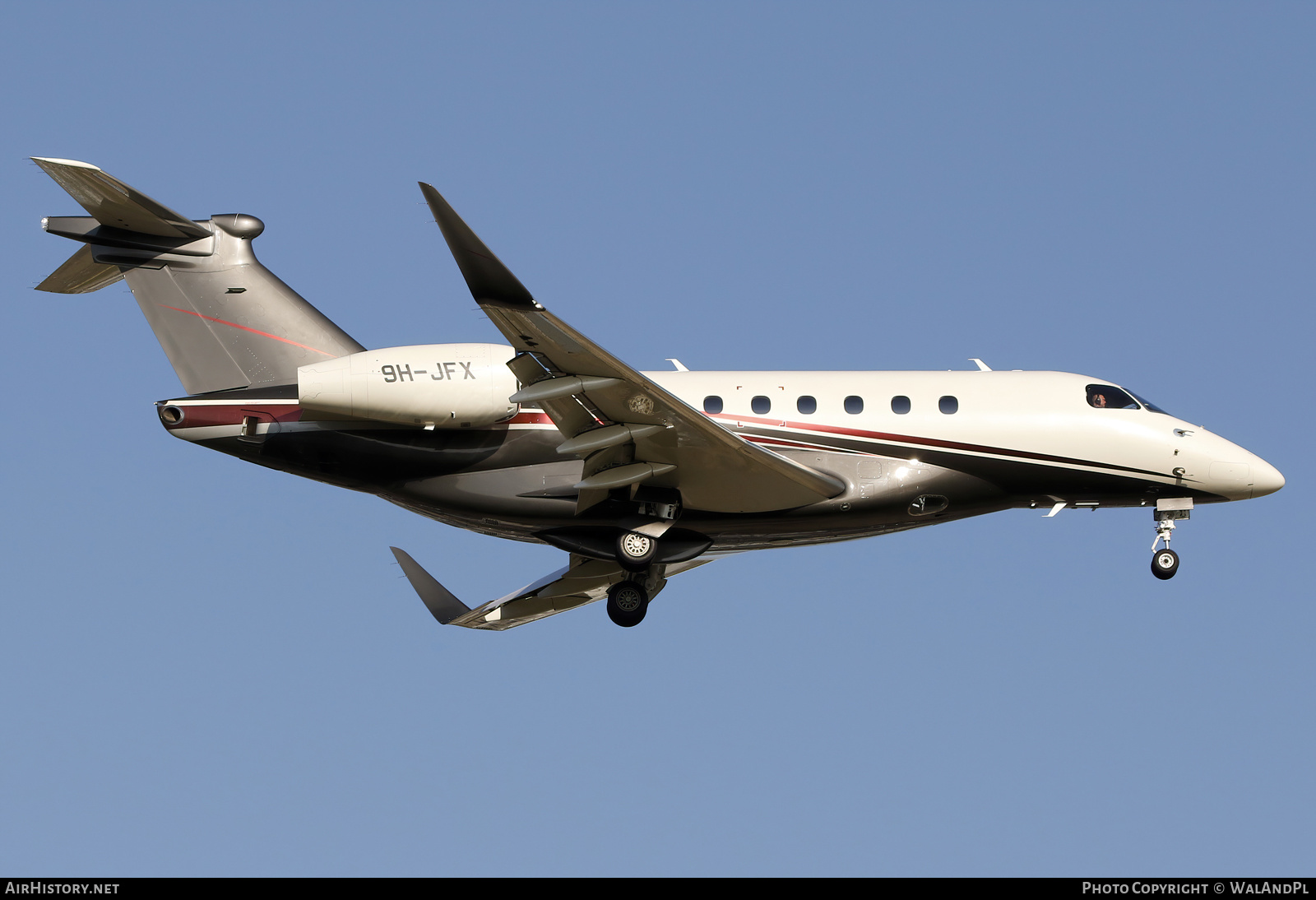 Aircraft Photo of 9H-JFX | Embraer EMB-550 Praetor 600 | AirHistory.net #507875