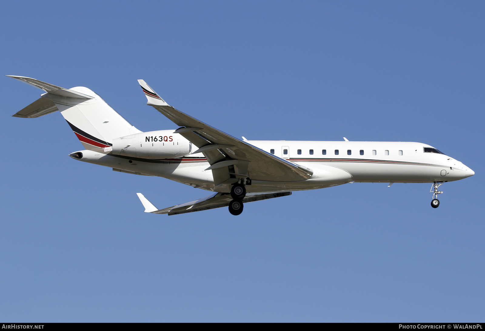 Aircraft Photo of N163QS | Bombardier Global 6000 (BD-700-1A10) | AirHistory.net #507891