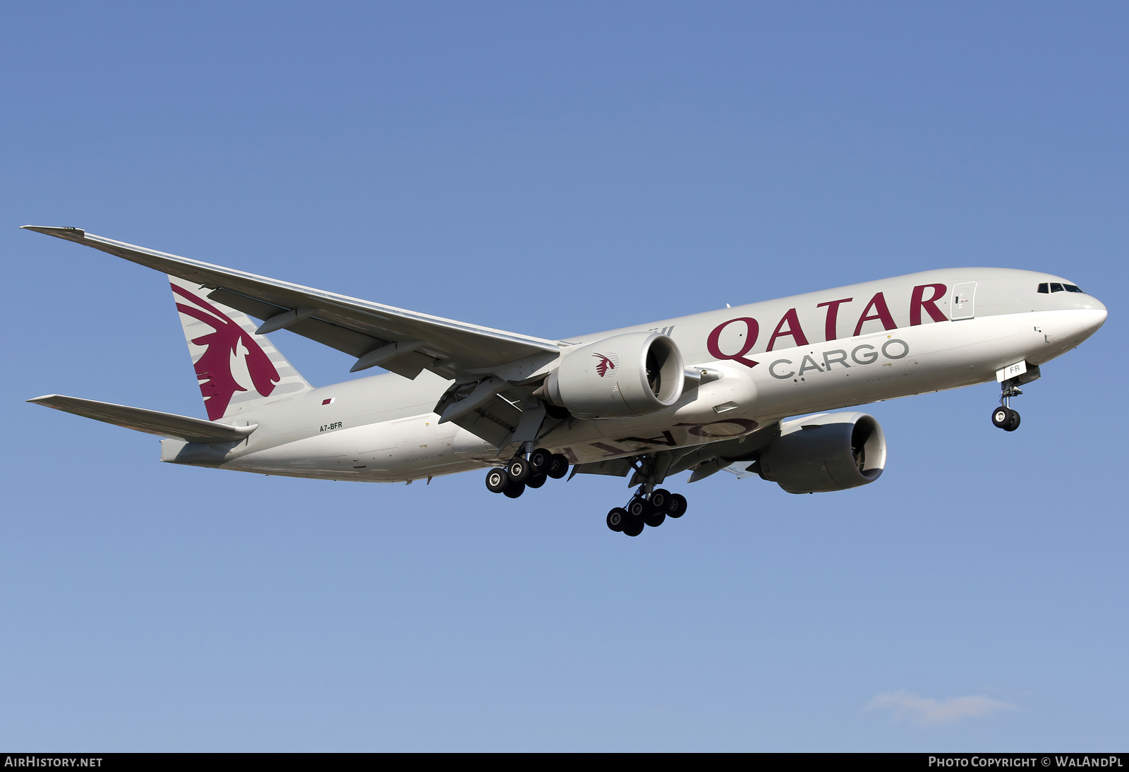 Aircraft Photo of A7-BFR | Boeing 777-F | Qatar Airways Cargo | AirHistory.net #507892