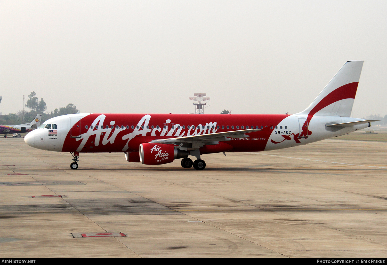 Aircraft Photo of 9M-AQC | Airbus A320-216 | AirAsia | AirHistory.net #507918