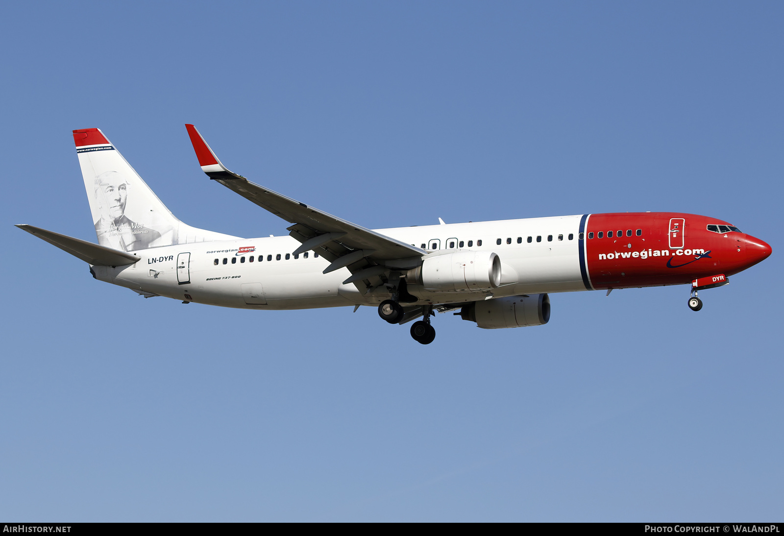 Aircraft Photo of LN-DYR | Boeing 737-8JP | Norwegian | AirHistory.net #507922