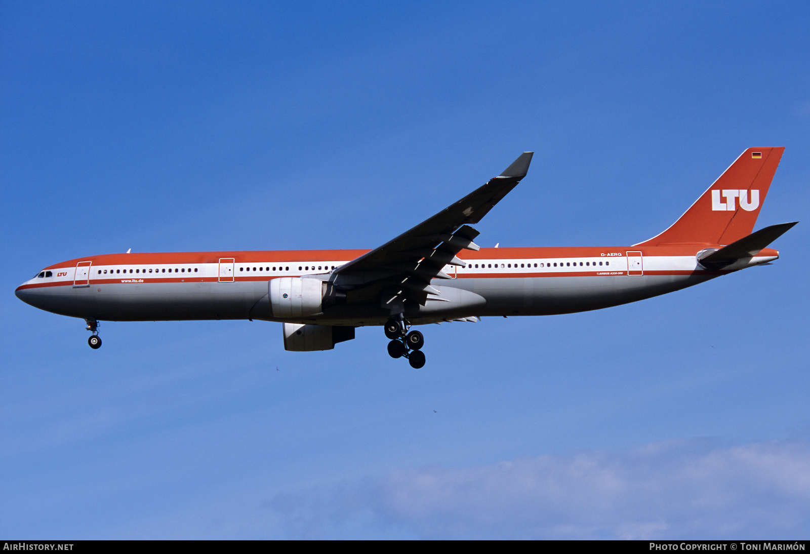 Aircraft Photo of D-AERG | Airbus A330-322 | LTU - Lufttransport-Unternehmen | AirHistory.net #507926