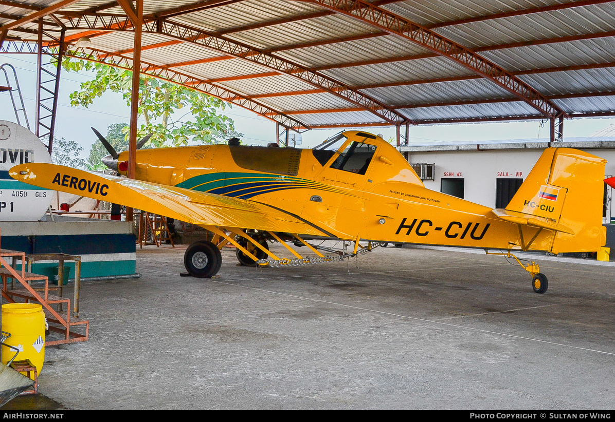 Aircraft Photo of HC-CIU | Ayres S2R-T34 Turbo Thrush | Aerovic | AirHistory.net #507928