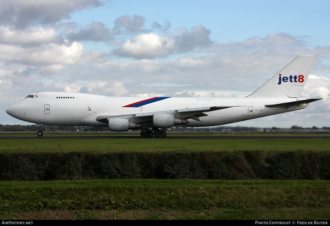 Aircraft Photo of 9V-JEA | Boeing 747-2D3B(SF) | Jett8 Airlines Cargo | AirHistory.net #507938