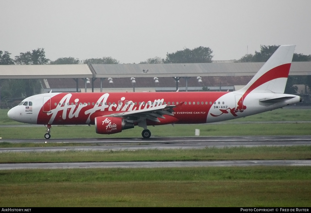 Aircraft Photo of 9M-AHZ | Airbus A320-216 | AirAsia | AirHistory.net #507940