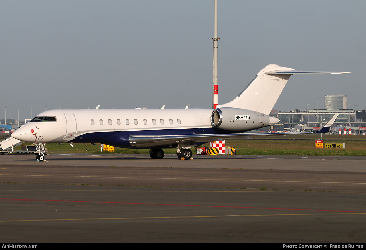 Aircraft Photo of 9H-TDI | Bombardier Global 5000 (BD-700-1A11) | AirHistory.net #507946