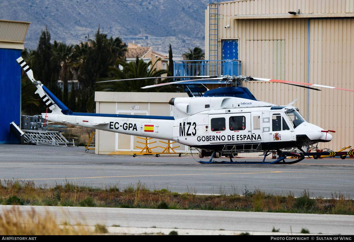 Aircraft Photo of EC-GPA | Bell 412HP | Gobierno de España | AirHistory.net #507964